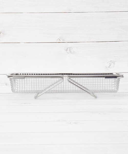 one'sterrace（ワンズテラス）の「オークス 水切りメッシュかご スリム（掃除グッズ・レディース・シルバー系8・99）」の4枚目の写真