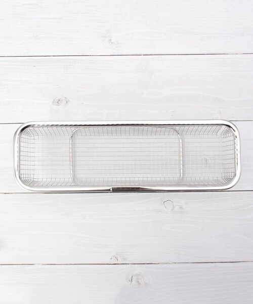 one'sterrace（ワンズテラス）の「オークス 水切りメッシュかご スリム（掃除グッズ・レディース・シルバー系8・99）」の5枚目の写真