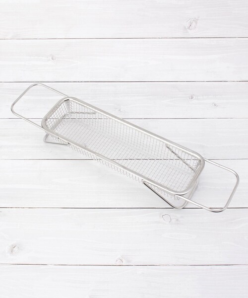 one'sterrace（ワンズテラス）の「オークス 水切りメッシュかご スリム（掃除グッズ・レディース・シルバー系8・99）」の7枚目の写真