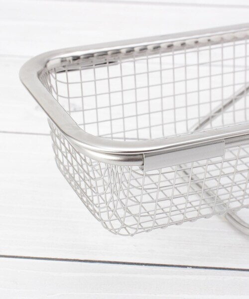 one'sterrace（ワンズテラス）の「オークス 水切りメッシュかご スリム（掃除グッズ・レディース・シルバー系8・99）」の8枚目の写真