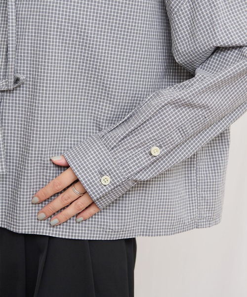ribbon shirt（シャツ/ブラウス）｜fig London（フィグロンドン）の