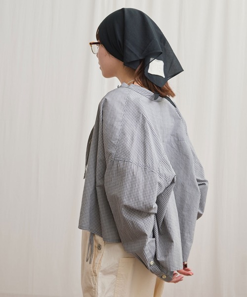 ribbon shirt（シャツ/ブラウス）｜fig London（フィグロンドン）の