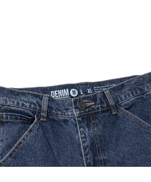 EXTRAORDINARY(エクストラオーディナリー)の「DOUBLE KNEE DENIM INDIGO(デニムパンツ・メンズ・その他・LARGE/MEDIUM/X-LARGE)」の5枚目の写真