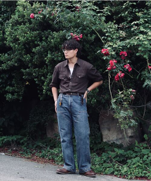 EXTRAORDINARY(エクストラオーディナリー)の「DOUBLE KNEE DENIM INDIGO(デニムパンツ・メンズ・その他・LARGE/MEDIUM/X-LARGE)」の12枚目の写真