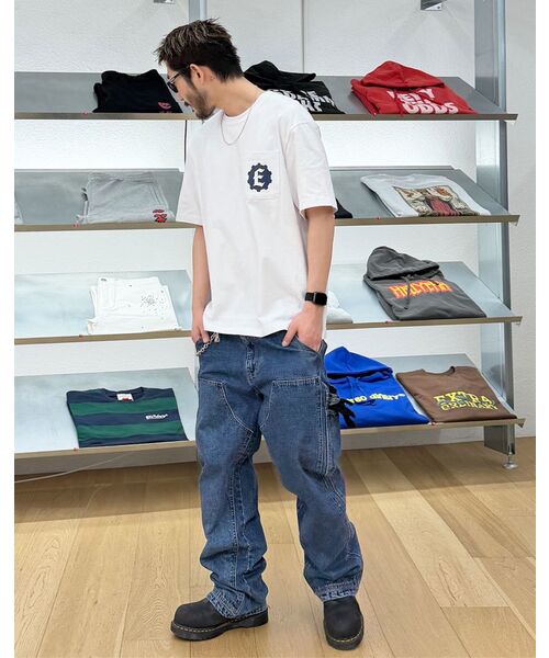 EXTRAORDINARY(エクストラオーディナリー)の「DOUBLE KNEE DENIM INDIGO(デニムパンツ・メンズ・その他・LARGE/MEDIUM/X-LARGE)」の14枚目の写真