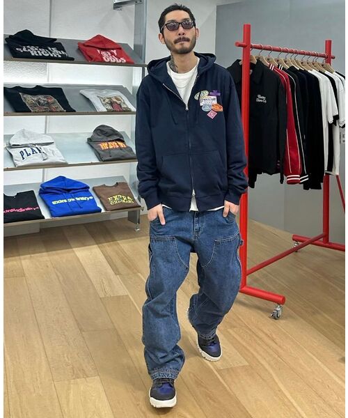 EXTRAORDINARY(エクストラオーディナリー)の「DOUBLE KNEE DENIM INDIGO(デニムパンツ・メンズ・その他・LARGE/MEDIUM/X-LARGE)」の19枚目の写真