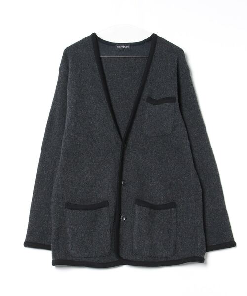 ブランド古着】Yves Saint Laurent｜イヴサンローランのノーカラー