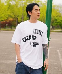 1984クリエイティブ半袖Tシャツホワイトブラック