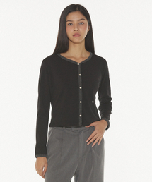 DEARSTALKER（ディアストーカー）の「ANNA CARDIGAN SLEEVELESS SET - BLACK（カーディガン/ボレロ）」