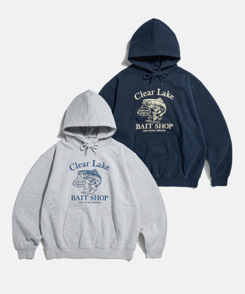 ESPIONAGE（エスピオナジ）の「Bait Shop Heavyweight Hoodie Grey（パーカー・メンズ・その他・MEDIUM/LARGE/X-LARGE）」の3枚目の写真