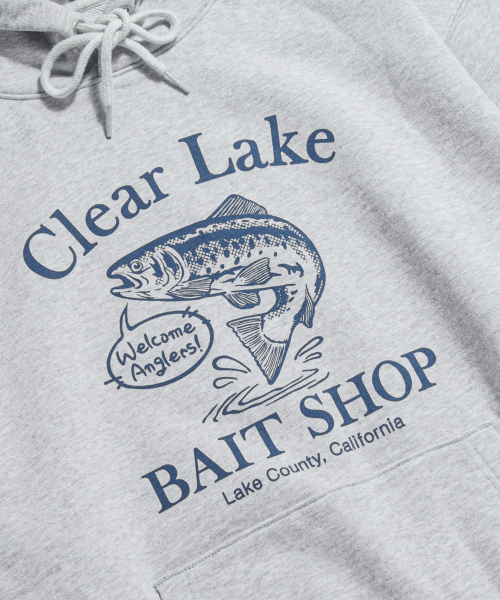 ESPIONAGE（エスピオナジ）の「Bait Shop Heavyweight Hoodie Grey（パーカー・メンズ・その他・MEDIUM/LARGE/X-LARGE）」の5枚目の写真
