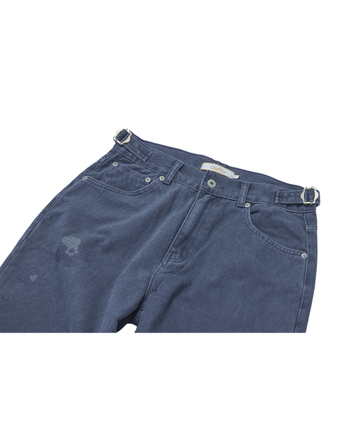 COTTE(コッテ)の「ピクシーガーデン ガーメントウォッシングパンツ(ブルー)(その他パンツ・レディース・その他・size2/size3/size1)」の4枚目の写真