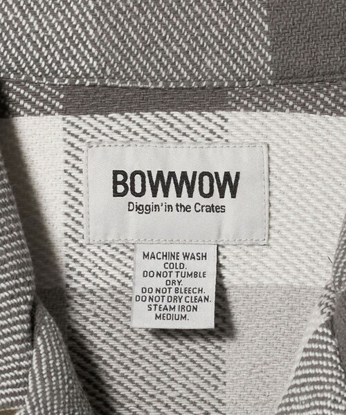 MONKEY TIME(モンキータイム)の「<BOWWOW>ダメージ フランネル シャツ(シャツ/ブラウス・メンズ・グレー系・L)」の10枚目の写真