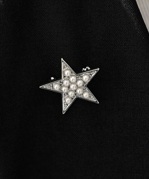 STYLE DELI（スタイルデリ）の「プチパールSTARブローチ（ブローチ/コサージュ）」