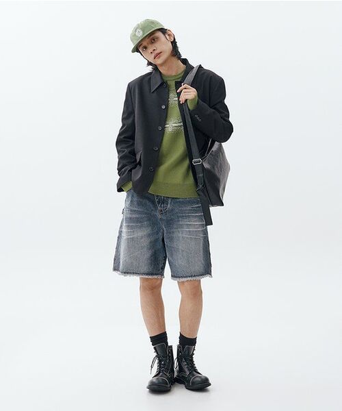 MADGOAT(マッドゴート)の「ホーボーレザー クロスショルダーバッグ_ブラック(メッセンジャーバッグ・レディース・ブラック・FREE)」の20枚目の写真
