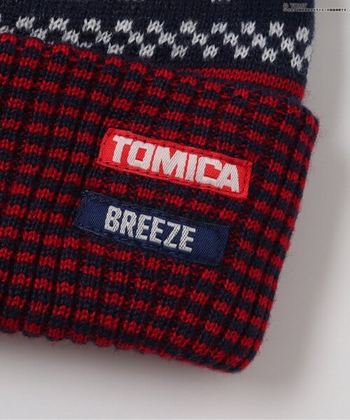 BREEZE(ブリーズ)の「TOMICA×BREEZE ロゴニット帽(ニットキャップ/ビーニー・キッズ・レッド・50/54)」の13枚目の写真