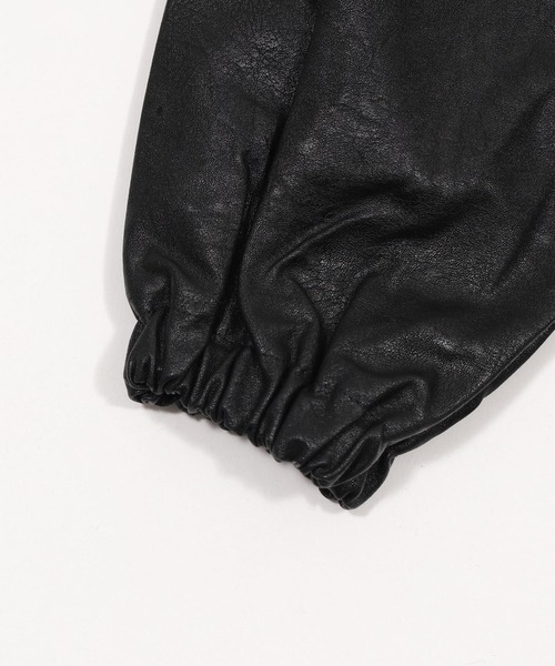 WEGO(ウィゴー)の「ファー襟付きPUブルゾン(ライダースジャケット・レディース・ブラック・FREE)」の4枚目の写真