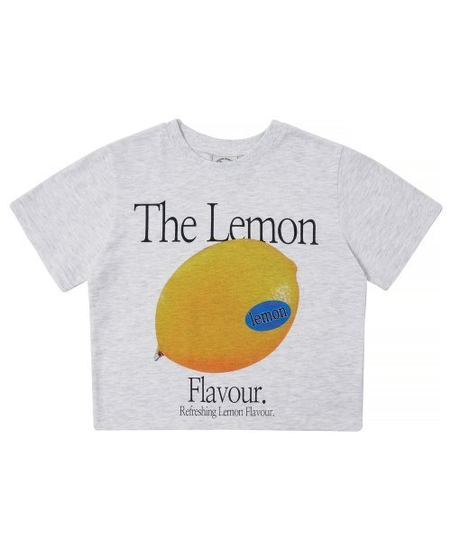 MATCHGLOBE(マッチグローブ)の「ザレモンフレーバークロップT(メランジ)(Tシャツ/カットソー・レディース・その他・FREE)」の6枚目の写真