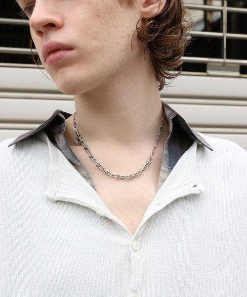 Jieda(ジエダ)の「SWITCHING NECKLACE(ネックレス・メンズ・シルバー・FREE)」の5枚目の写真