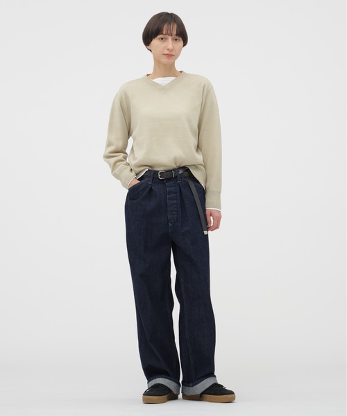 MHL.(エムエイチエル)の「ASH WOOL KNITWEAR(ニット/セーター・レディース・グレー系その他4/グリーン系その他6・2)」の8枚目の写真