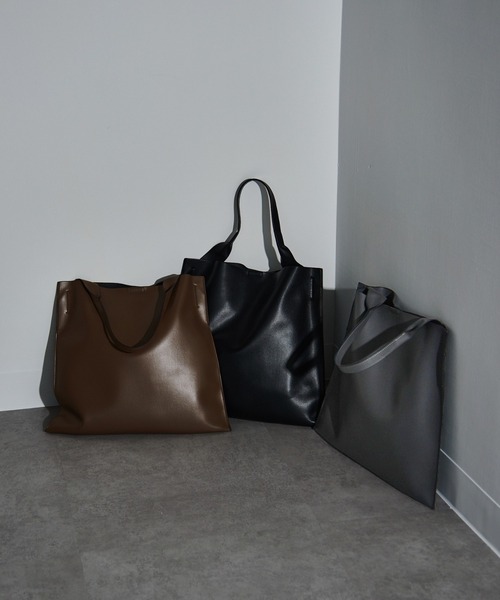 MAISON CLUB(メゾンクラブ)の「【MAISON CLUB】one handle bag ワンハンドルトートバッグ(トートバッグ・メンズ・ブラック/ブラウン/グレー・FREE)」の21枚目の写真