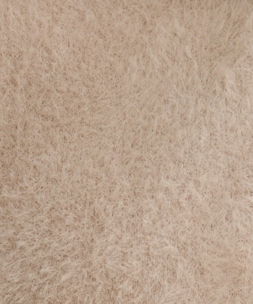 couture brooch(クチュールブローチ)の「【前後2WAY】Springフェザーカーデトップス(カーディガン/ボレロ・レディース・ブラウン系その他/サックスブルー/オフホワイト/パープル・36/38/42)」の11枚目の写真