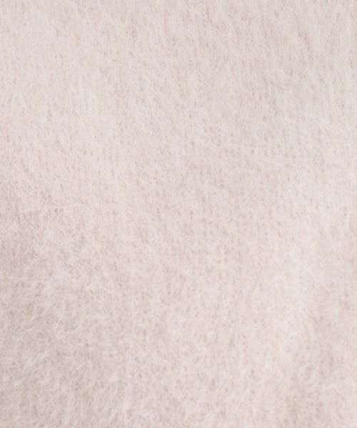 couture brooch(クチュールブローチ)の「【前後2WAY】Springフェザーカーデトップス(カーディガン/ボレロ・レディース・ブラウン系その他/サックスブルー/オフホワイト/パープル・36/38/42)」の12枚目の写真