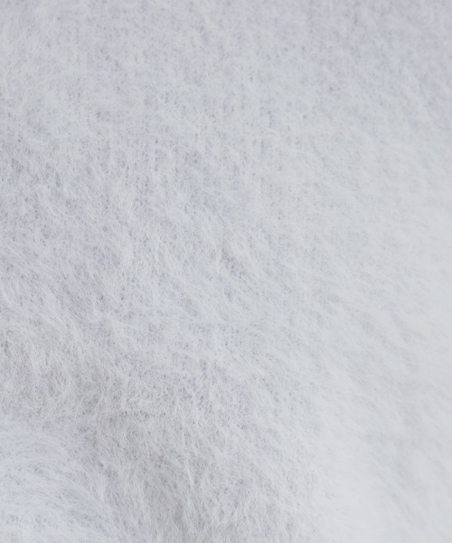 couture brooch(クチュールブローチ)の「【前後2WAY】Springフェザーカーデトップス(カーディガン/ボレロ・レディース・ブラウン系その他/サックスブルー/オフホワイト/パープル・36/38/42)」の13枚目の写真