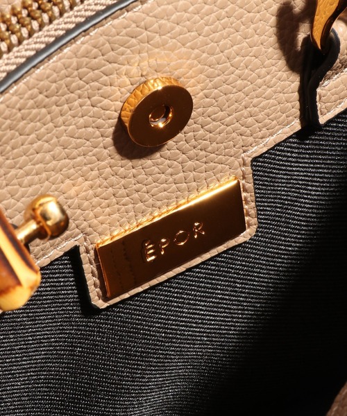 ROPE'（ロペ）の「【E'POR】BAMBOO BAG Mini/超軽量・26SS（ハンドバッグ・レディース・オフホワイト/ベージュ系その他2/ブラック系その他2・FREE）」の15枚目の写真