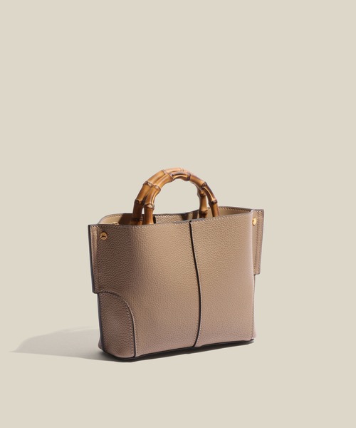 ROPE'（ロペ）の「【E'POR】BAMBOO BAG Mini/超軽量・26SS（ハンドバッグ・レディース・オフホワイト/ベージュ系その他2/ブラック系その他2・FREE）」の18枚目の写真