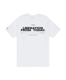 パーマネントAタイプオーバーサイズTシャツ[ホワイト]