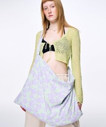 DUMATIN（ドゥマタン）の「Flower Beach Towel Mint（メッセンジャーバッグ・レディース）」