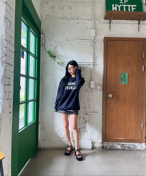 KANEITEI(カネイテイ)の「ARMEE FRANCAISE CREWNECK (NAVY)(スウェット・レディース・その他・SMALL/MEDIUM/LARGE/X-LARGE)」の10枚目の写真