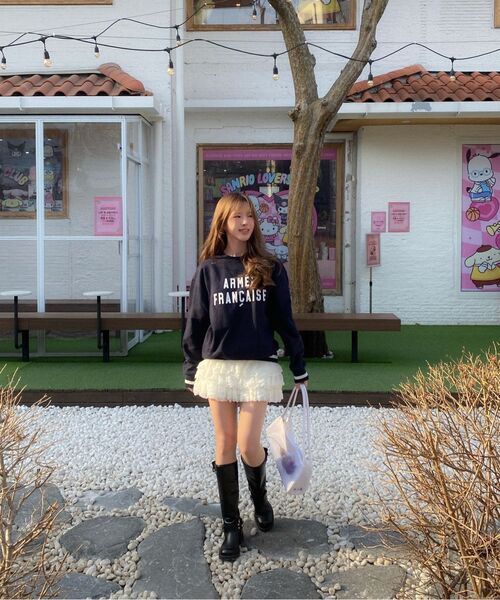 KANEITEI(カネイテイ)の「ARMEE FRANCAISE CREWNECK (NAVY)(スウェット・レディース・その他・SMALL/MEDIUM/LARGE/X-LARGE)」の14枚目の写真