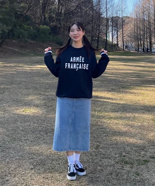 KANEITEI(カネイテイ)の「ARMEE FRANCAISE CREWNECK (NAVY)(スウェット・レディース・その他・SMALL/MEDIUM/LARGE/X-LARGE)」の18枚目の写真