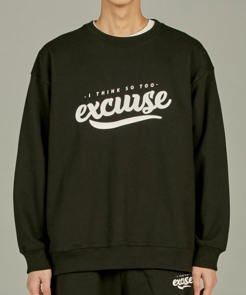 EXCURSE（エクスカース）の「ECプレミアムオーバーサイズスウェットシャツブラック（スウェット・レディース・その他・MEDIUM/LARGE/X-LARGE）」の9枚目の写真