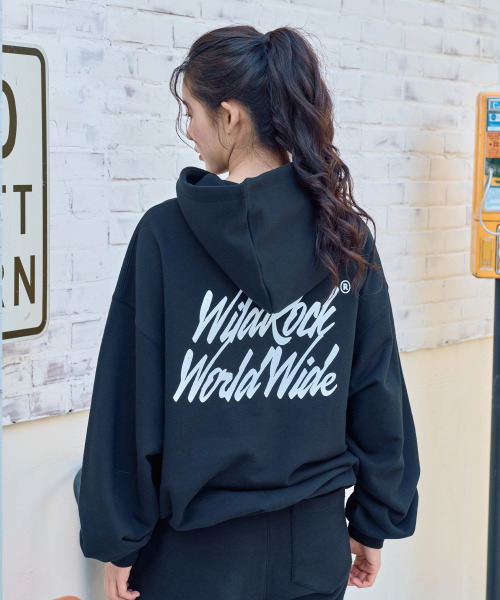 WILDROCK(ワイルドロック)の「ワールドワイド フードパーカー_ブラック(パーカー・レディース・その他・LARGE/MEDIUM/SMALL)」の2枚目の写真