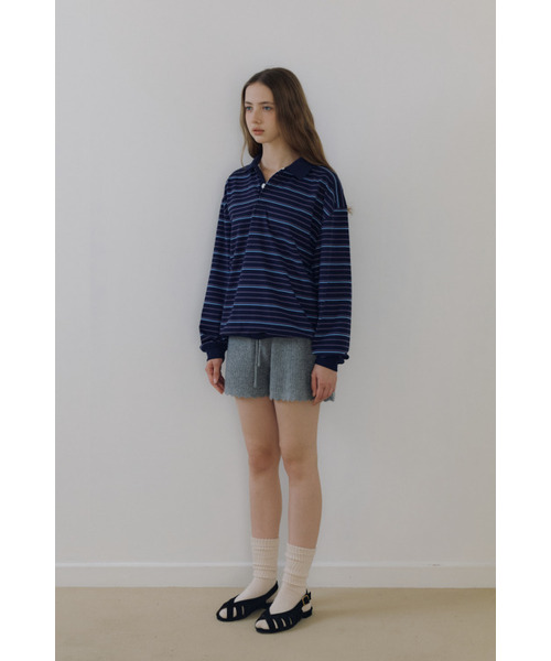 MAGNET ARCHIVE(マグネット アーカイブ)の「Park Pique Shirt (Navy)(ポロシャツ・レディース・その他・FREE)」の6枚目の写真