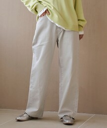 coen | 【スプリングカラー】ストレートカラーデニムパンツ(デニムパンツ)