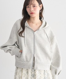 earth music&ecology | エアもちフーディブルゾン(パーカー)