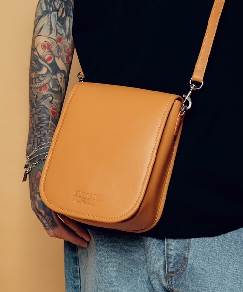 Leather mini hunting bag（ショルダーバッグ）｜Subciety