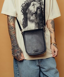 CALEE/キャリー STUDS LEATHER BODY BAG ボディーバッグ（ショルダー