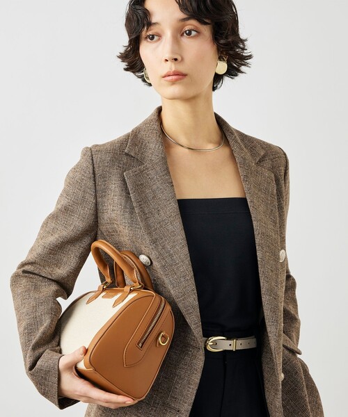 NOLLEY’S（ノーリーズ）の「ブッチャーダブルジャケット（テーラードジャケット・レディース・ブラウン・38）」の10枚目の写真