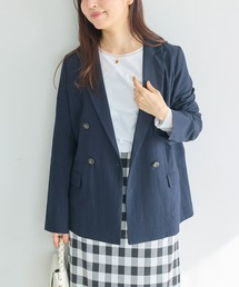 LAVEANGE（ラビアンジェ）の「【洗える】ダブルボタンテーラードジャケット（テーラードジャケット）」