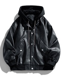2-11B32 PU レザー ジャケット（スタジャン）｜CALIFORNIA OUTFITTERS