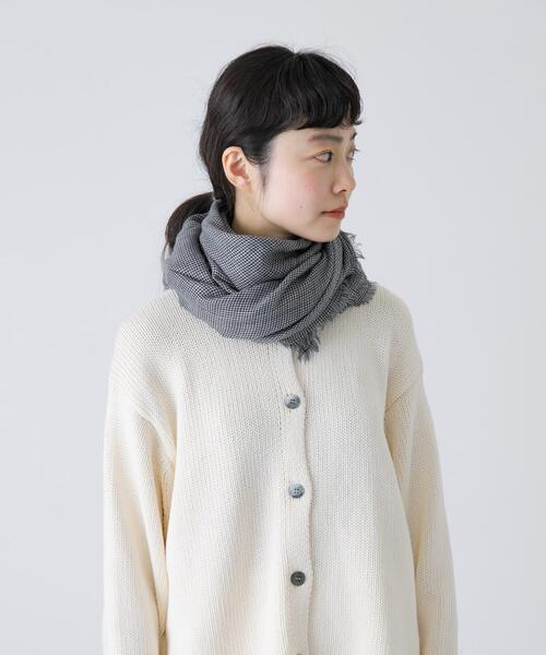 かぐれ（カグレ）の「チェックスクエアストール（ストール/ショール