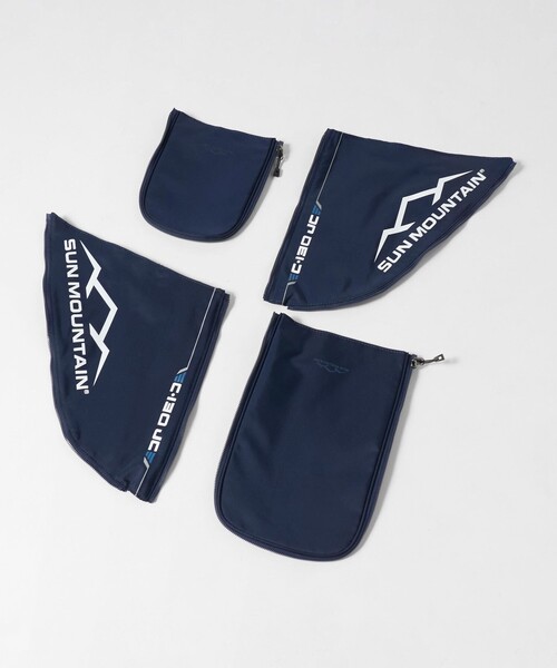 UNITED ARROWS GOLF(ユナイテッドアローズゴルフ)の「【別注】<SUN MOUNTAIN>C130 キャディバッグ(ゴルフグッズ・メンズ・ブラック/ネイビー・FREE)」の4枚目の写真