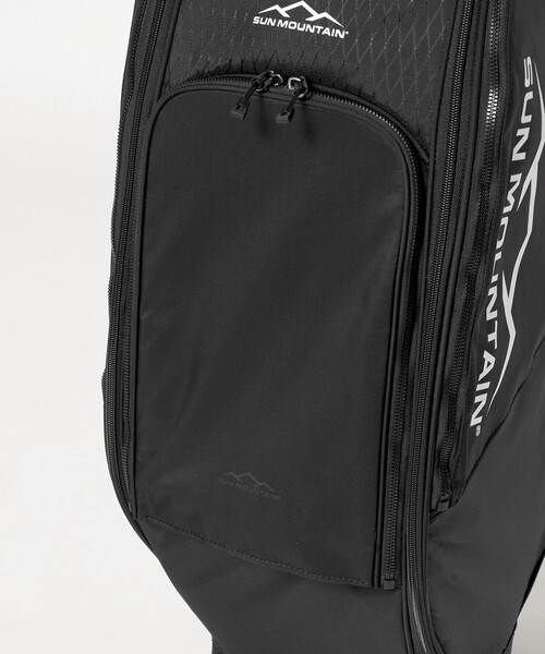 UNITED ARROWS GOLF(ユナイテッドアローズゴルフ)の「【別注】<SUN MOUNTAIN>C130 キャディバッグ(ゴルフグッズ・メンズ・ブラック/ネイビー・FREE)」の7枚目の写真