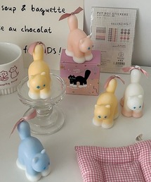 Vini（ヴィニ）の「Tail Cat Candle / 猫 キャンドル（キャンドル）」