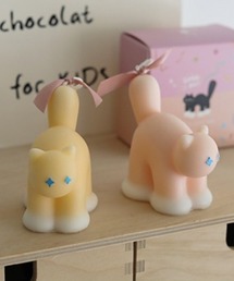 Vini（ヴィニ）の「Tail Cat Candle / 猫 キャンドル（キャンドル）」